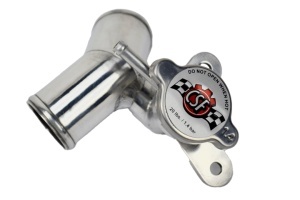 FR-S/BRZ/86/GR86 All-Aluminum Filler Neck w/1.4 bar High Pressure Radiator Cap - Img 1