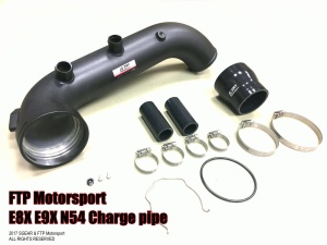 FTP BMW E8X E9X N54 charge pipe for 135i, 335i, 1M - Img 1