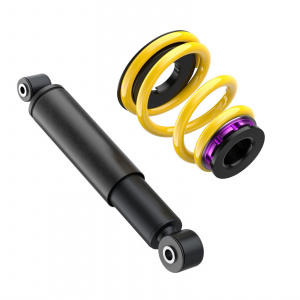 KW Coilover suspension V1 inox VW Golf MK 4 VR5 2.3i 4motion (170 Hp) - Img 7