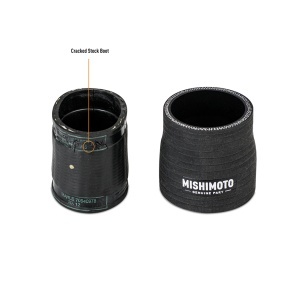 Mishimoto 12-16 BMW F10 M5 Intercooler Pipe Kit, Micro Wrinkle Black - Img 9