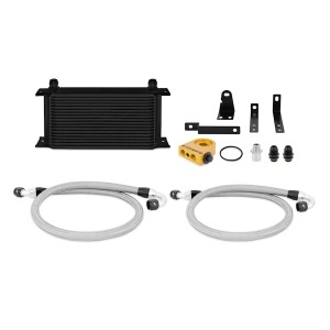 Mishimoto Honda S2000 Thermostatic Oil Cooler Kit, 2000-2009, Black