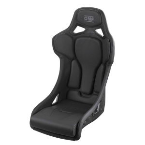 OMP HA0-0831-A01-071 Racing Seat RT Carbon FIA 8855-1999, Leather, Black - Img 1