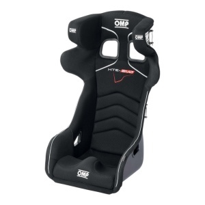 OMP HA0-0901-A01-071 Racing Seat HTE Evo2 Fiberglass FIA 8855-2021, Black