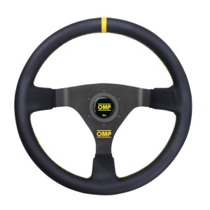 OMP OD0-1980-071 Steering Wheel WRC 350mm, Black Leather