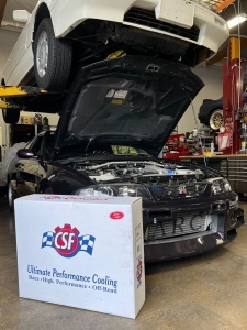 R33 Skyline GT-R/GTS & R34 GT-T Full Billet Aluminum Radiator - Raw Billet - Img 9