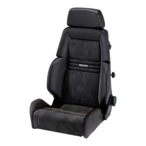 RECARO 043.00.0669 Seat Expert S, Artista Black/Artificial Leather Black, Size LT/F