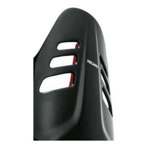 RECARO 076.02.2B22 Race Seat Podium GF Right Side (ABE / FIA 8855-1999), Black Alcantara / Red Leather, Size L - Img 2