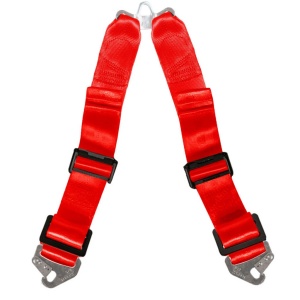 SCHROTH 49214 T-Bar Crutch Strap Anti-sub Strap 2, Red