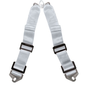 SCHROTH 49914 T-Bar Crutch Strap Anti-sub Strap 2, Silver