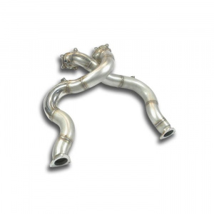 Supersprint Downpipe kit Right + Left(Replaces catalytic converter) - Img 1