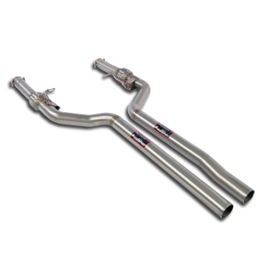 Supersprint Front pipe Right - Left(Replaces OEM front muffler) 756512