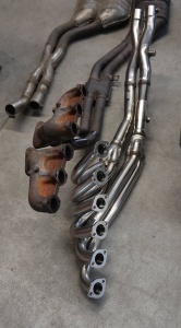 Supersprint Manifold + "X-Pipe"(Left Hand Drive)Stainless steel for OEM catalytic converter 782101 - Img 5