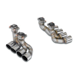 Supersprint Quad endpipe kit right & left OOOO 70mm 849914