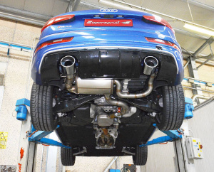 Supersprint Rear exhaust Right - Left 150x105 with valve - Img 4