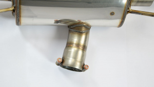 Supersprint Rear exhaust Right O100 - Left O100 with valve - Img 2