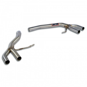 Supersprint Rear pipe kit Right - Left(Muffler delete) 248614