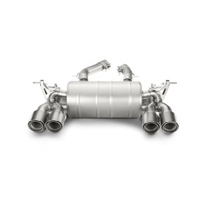AKRAPOVIC M-BM/T/8H Exhaust System Slip-On Line (Titanium) for BMW M3 (F80) / M4 (F82) ECE Type Approval - Img 4