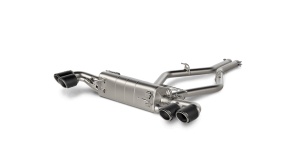 AKRAPOVIC S-AR/TI/6H Slip-On Line (Titanium) ALFA ROMEO Stelvio Quadrifoglio 2017-2020