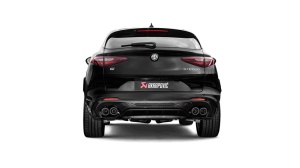 AKRAPOVIC S-AR/TI/6H Slip-On Line (Titanium) ALFA ROMEO Stelvio Quadrifoglio 2017-2020 - Img 4