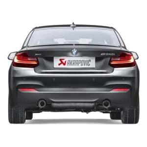 AKRAPOVIC S-BM/T/8H Exhaust System Slip-On Line (Titanium) for BMW M240i (F22 / F23) ECE Type Approval - Img 4