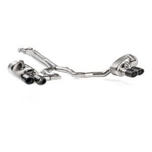 AKRAPOVIC S-PO/TI/9H Exhaust System Evolution Line (Titanium) for PORSCHE Panamera Turbo / Panamera GTS / Panamera Turbo S E-Hybrid (971) - Img 2