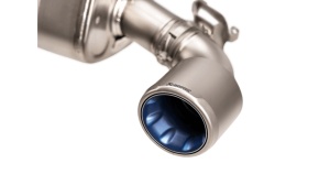 AKRAPOVIC S-TY/T/1H Slip-On Line (Titanium) for TOYOTA Supra (A90) 2019-2024 - Img 3
