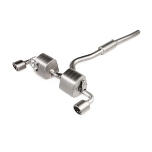 AKRAPOVIC S-TY/T/2 Exhaust System Slip-On Race Line (Titanium) for TOYOTA GR Yaris 2020