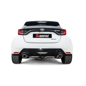 AKRAPOVIC S-TY/T/2 Exhaust System Slip-On Race Line (Titanium) for TOYOTA GR Yaris 2020 - Img 2