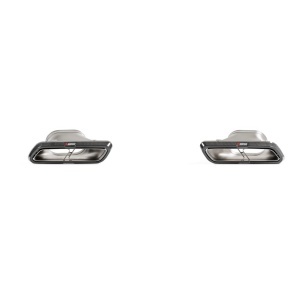 AKRAPOVIC TP-CT/46/G Tail Pipe Set (Carbon / High Gloss) for MERCEDES-BENZ E63 AMG / E63S AMG (W213 / S213) 2017-2019 ECE Type Approval - Img 1
