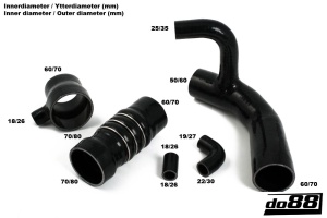 Audi Quattro 20v Pressure hoses Black - Img 4