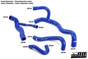 Audi S2 RS2 ABY ADU 1992-1996, Radiator hoses - Img 2