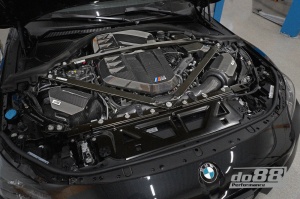 Carbon fiber engine cover, BMW M2 M3 M4 G80 G82 G87 (S58) - Img 3