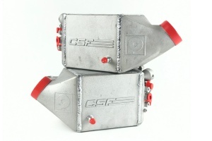 CSF RACE BMW F1X M5 & M6 Twin Charge-Air-Cooler Set - Raw Finish - Img 2