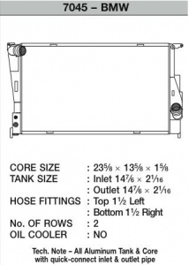 CSF RACE RADIATOR MANUAL TRANSMISSION - Img 4