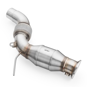 Downpipe BMW F30, F31, F34 330d/dx, 335dx N57N, N57Z with silencer - Img 4