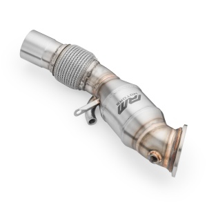 Downpipe BMW F30, F31, F34 GT LCI 330i, 330ix, 330e B48 + SILENCER - Img 2