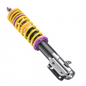 KW Coilover suspension V1 inox VW Golf MK 2 1.8 GTI 16V (139 Hp) - Img 4