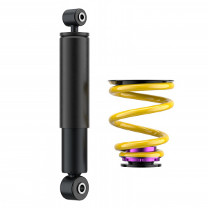 KW Coilover suspension V1 inox VW Golf MK 4 VR5 2.3i 4motion (170 Hp) - Img 8