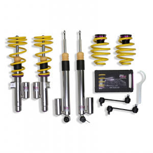 KW Coilover suspension V3 inox M3 E46 Coupe 2000 -> 2006 M3 3.2i (343 Hp) - Img 1