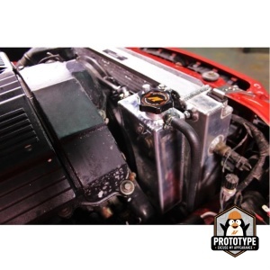Mishimoto BMW E36 3-Series Expansion Tank, 1992-1999, Wrinkle Black - Img 4
