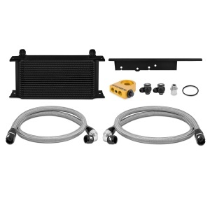 Mishimoto Nissan 350Z Thermostatic Oil Cooler Kit, 2003-2009, Black