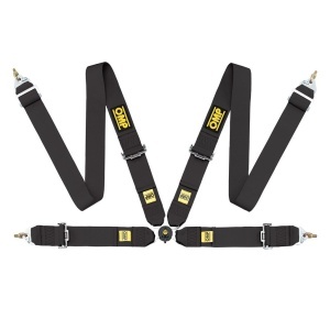 OMP DA0-0801-B01-071 Safety Harness First 3", 4 -point, FIA 8854/98, Black