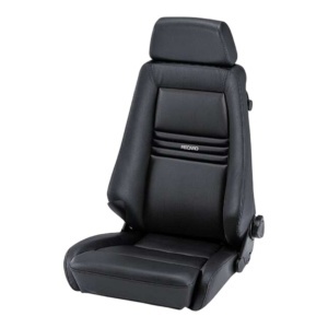 RECARO 041.00.0132 Seat Specialist L, Art. Leather. Black, Size LX/X