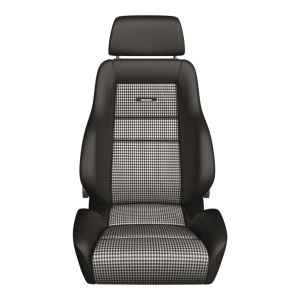 RECARO 089.00.0B25 Seat Classic LS, Leather Black / Pepita - Img 2
