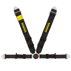 SCHROTH 20071 Racing Harness Profi 2-FE ASM Pull Down 4-Point Left, Black for PORSCHE 911 GT3RS (991 / 992 / 997) / BMW M2 (F87) / M3 (F80) / M4 (F82)
