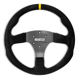 SPARCO 015R330CSO Steering wheel R330, suede, black, diam. 330 mm, flat
