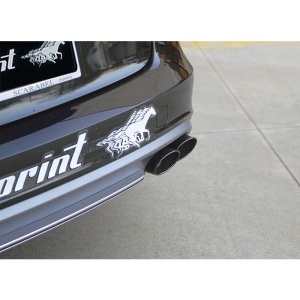 Supersprint Endpipe kit 100x75 Right + 100x75 Left "Gun Metal Grey" 773527 - Img 7