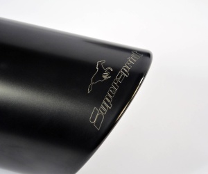 Supersprint Endpipe kit Right - Left "Gun Metal Grey" O 120 891244