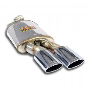 Supersprint Rear exhaust Left 120x80 with valve 721537
