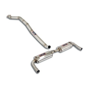 Supersprint Rear exhaust Right - Left 817544